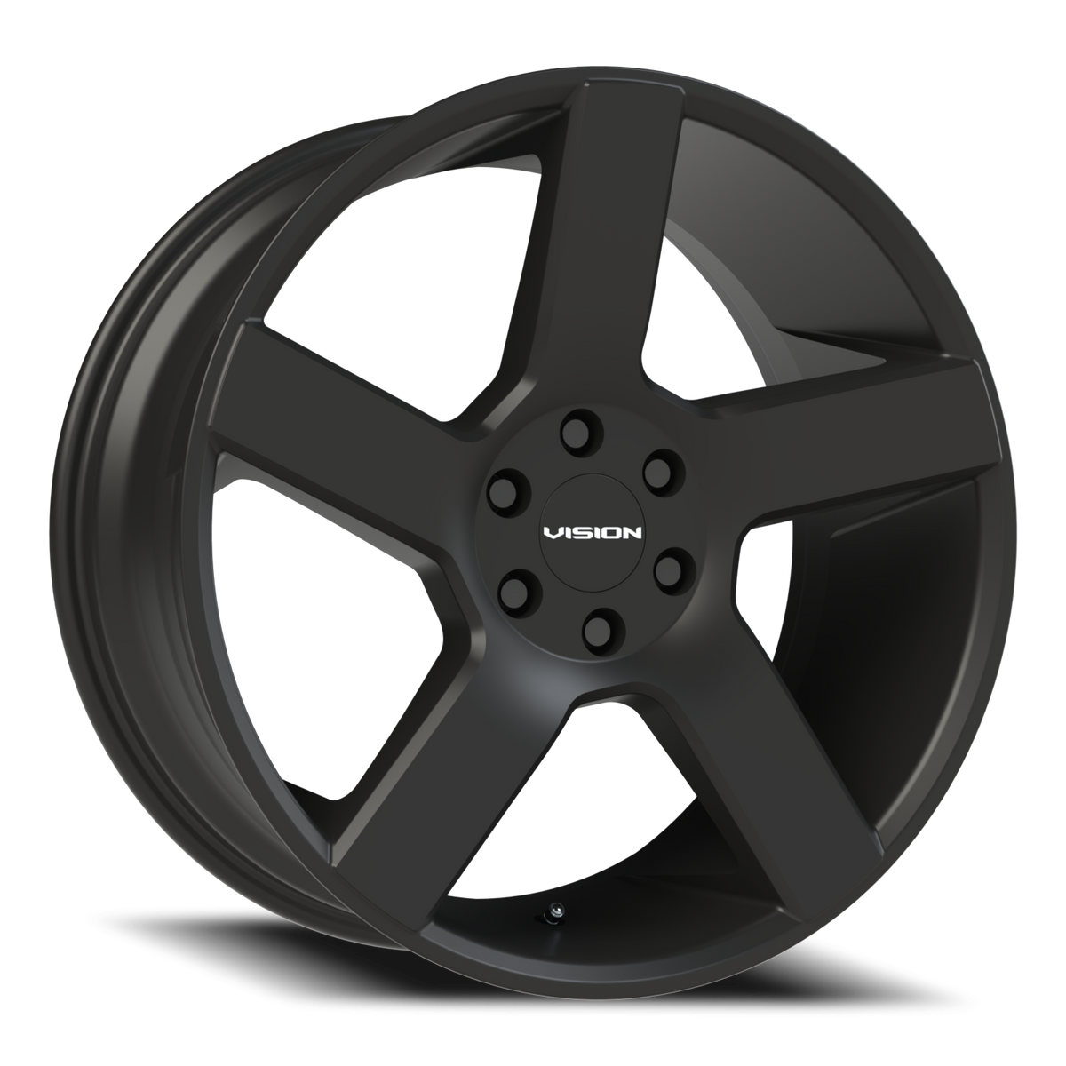 Vision Wheel 472V Satin Black 20x9 +30 6x120mm 66.9mm - Wheelwiz