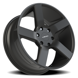 Vision Wheel 472V Satin Black 20x9 +30 6x139.7mm 78.1mm - Wheelwiz