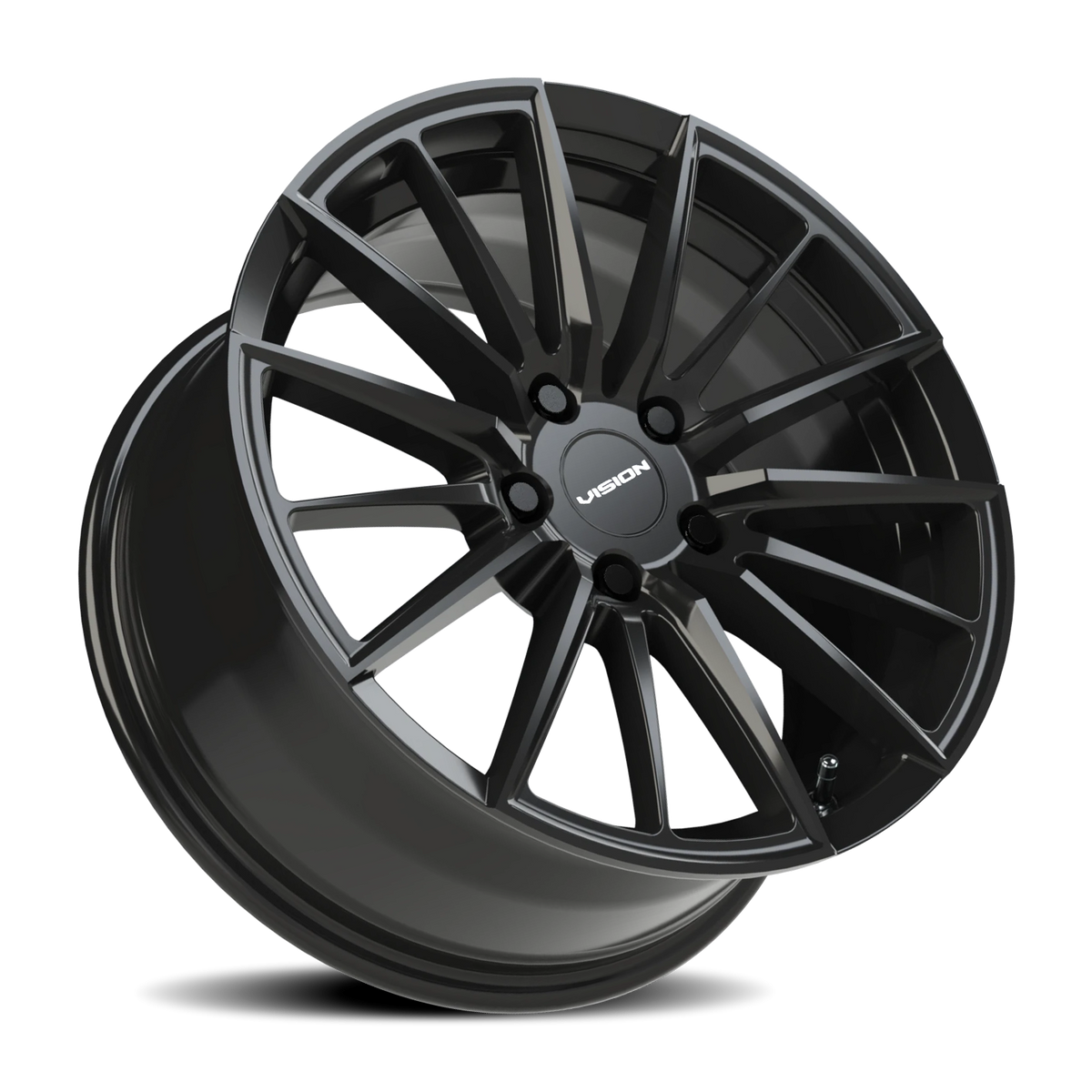 Vision Wheel 473 Gloss Black 16x7.5 +38 5x112mm 66.6mm - Wheelwiz