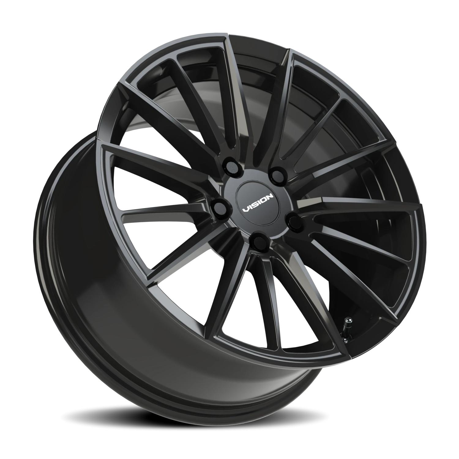 Vision Wheel 473 Gloss Black 17x8 +38 5x112mm 73.1mm - Wheelwiz
