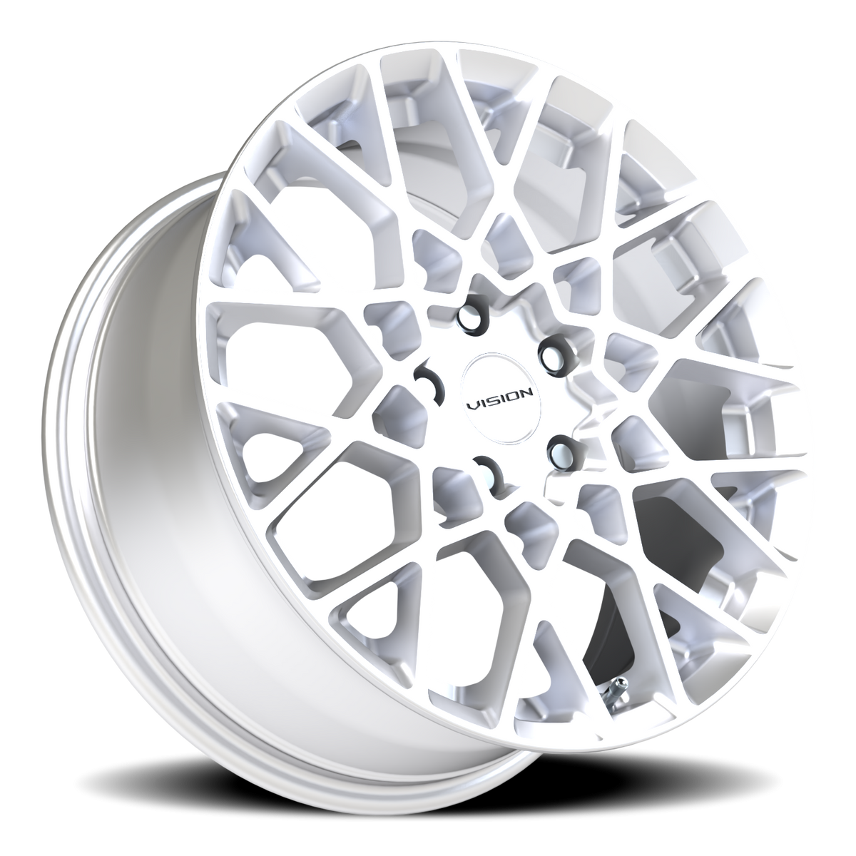 Vision Wheel 474 Hyper Silver 18x8 +38 5x120mm 73.1mm - Wheelwiz