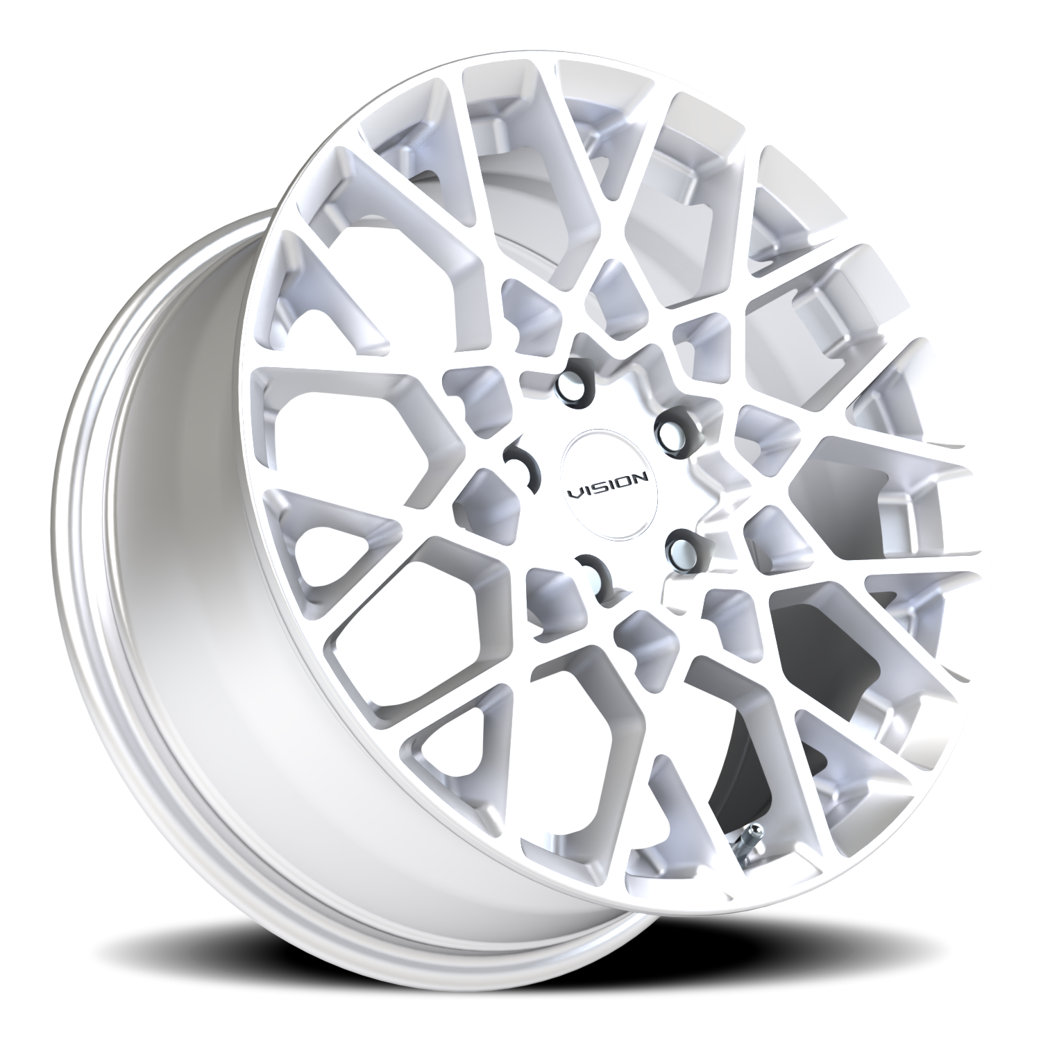 Vision Wheel 474 Hyper Silver 18x8 +38 5x120mm 73.1mm - Wheelwiz