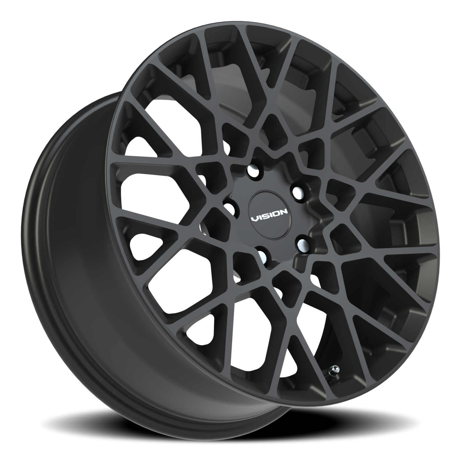 Vision Wheel 474 Satin Black 18x8 +38 5x120mm 73.1mm - Wheelwiz