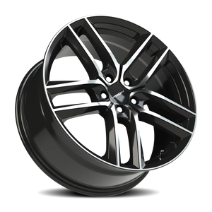 Vision Wheel 475V Gloss Black Machined Face 19x8.5 +42 5x108mm 73.1mm - Wheelwiz