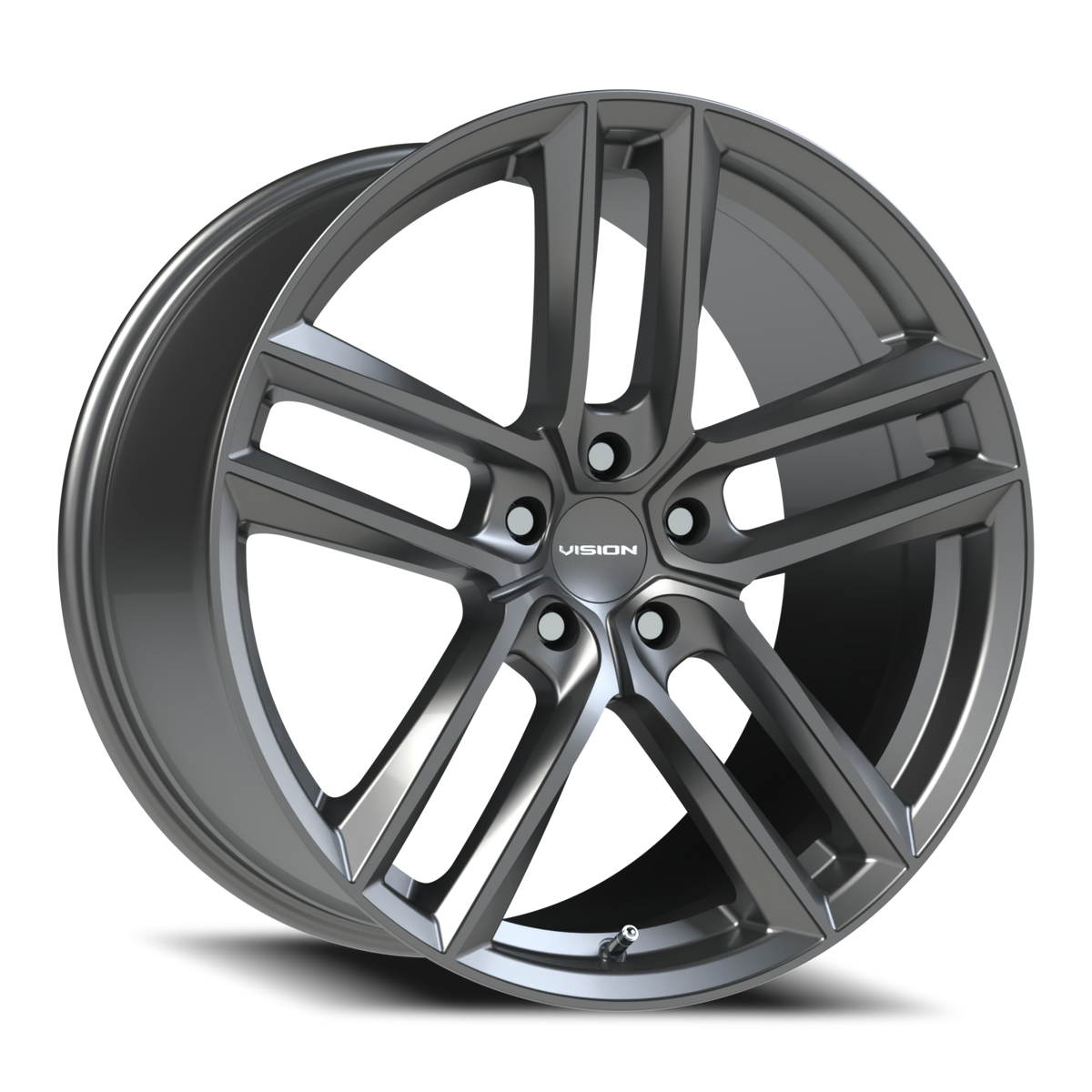 Vision Wheel 475V Gunmetal 20x10.5 +38 5x120mm 72.6mm - Wheelwiz