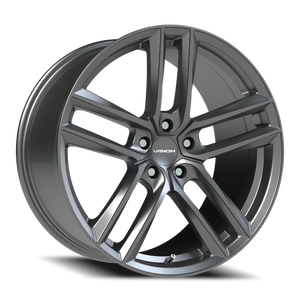 Vision Wheel 475V Gunmetal 20x10.5 +38 5x120mm 72.6mm - Wheelwiz