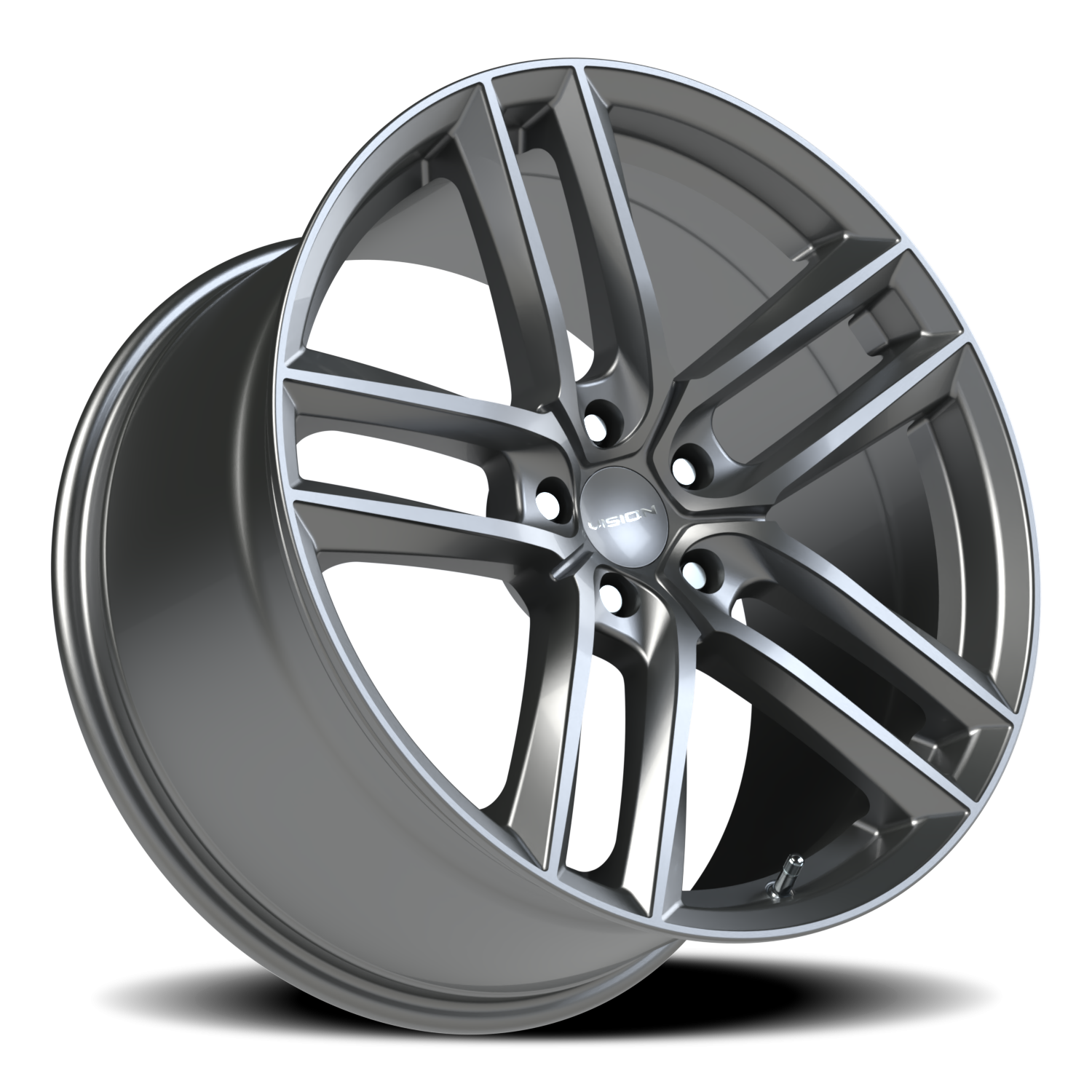 Vision Wheel 475V Gunmetal 20x10.5 +38 5x120mm 72.6mm - Wheelwiz