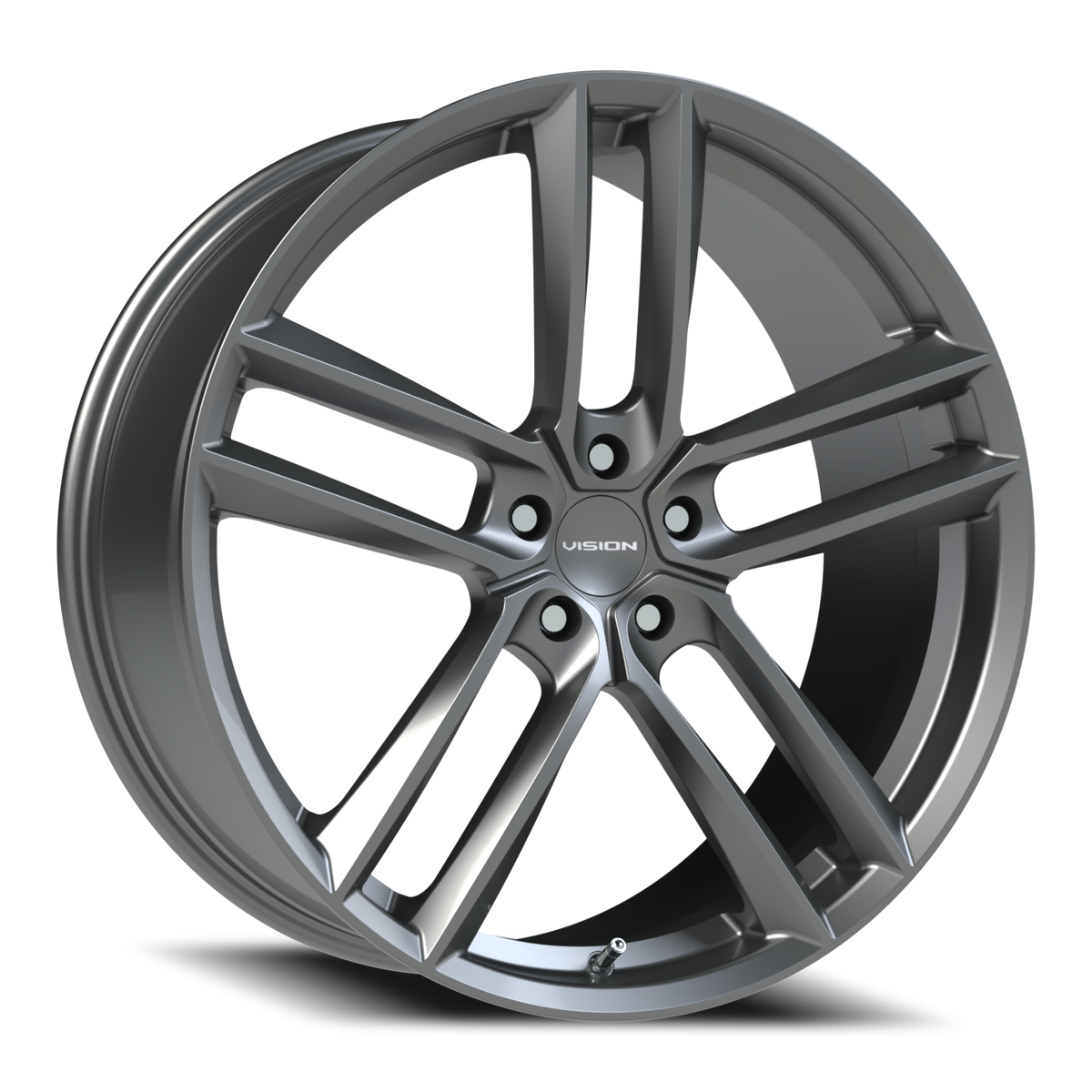 Vision Wheel 475V Gunmetal 22x9 +35 5x120mm 72.6mm - Wheelwiz