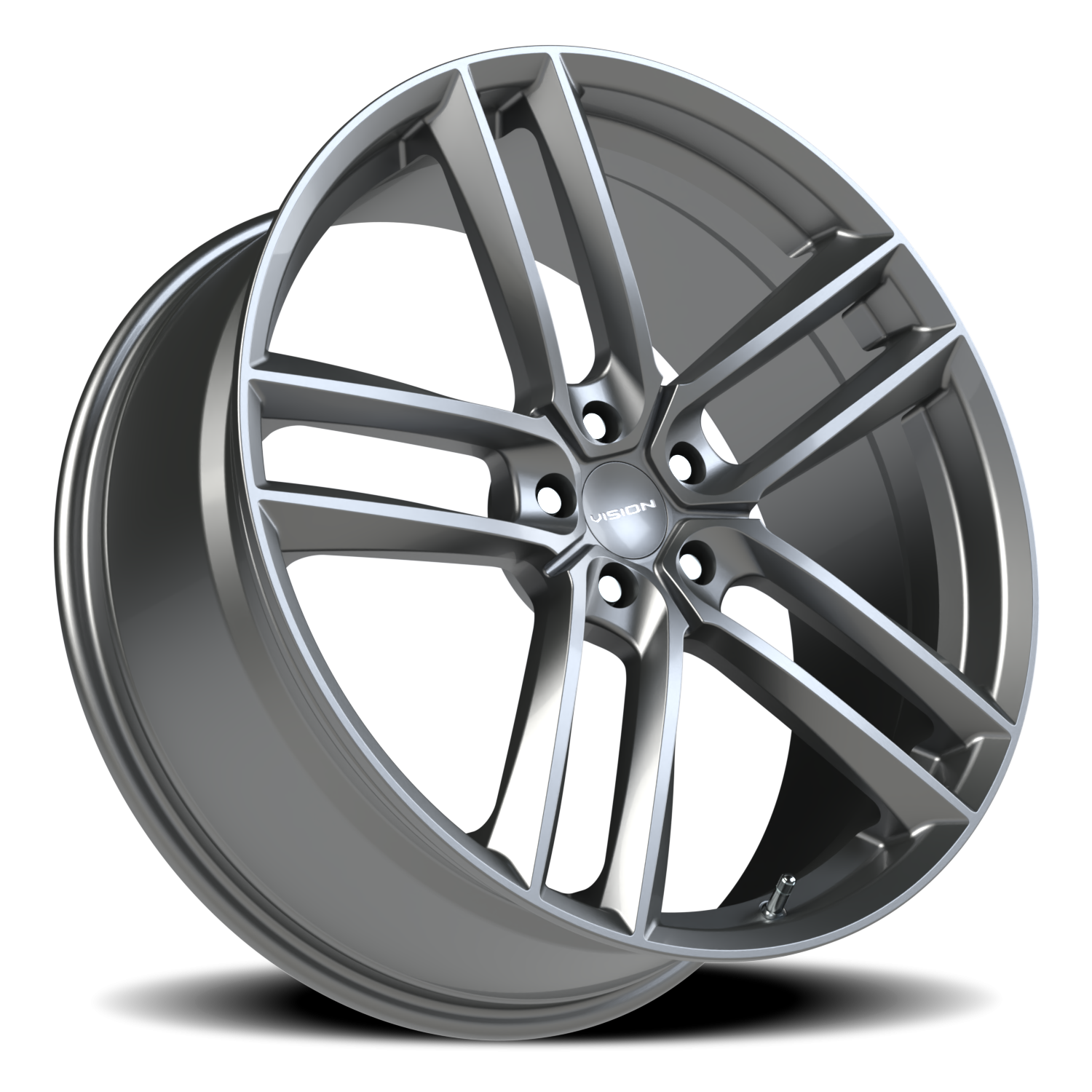 Vision Wheel 475V Gunmetal 22x9 +38 5x114.3mm 73.1mm - Wheelwiz