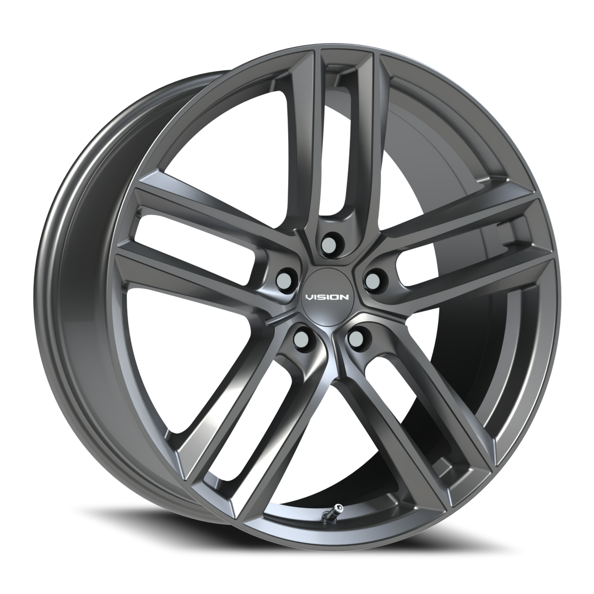 Vision Wheel 475V Gunmetal 20x9 +38 5x114.3mm 73.1mm - Wheelwiz