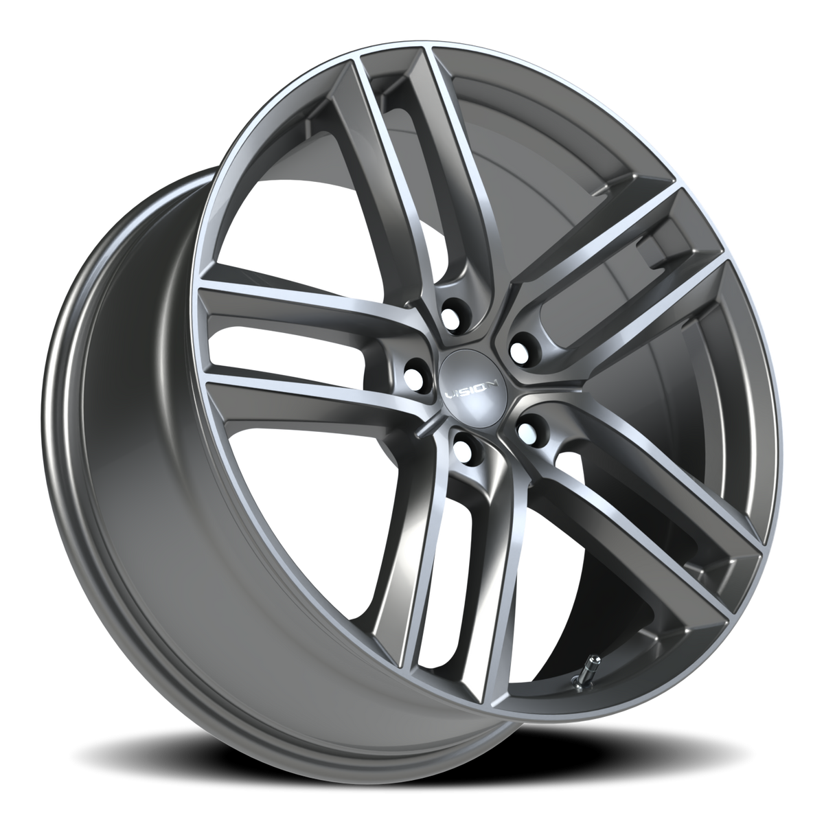 Vision Wheel 475V Gunmetal 20x9 +38 5x114.3mm 73.1mm - Wheelwiz