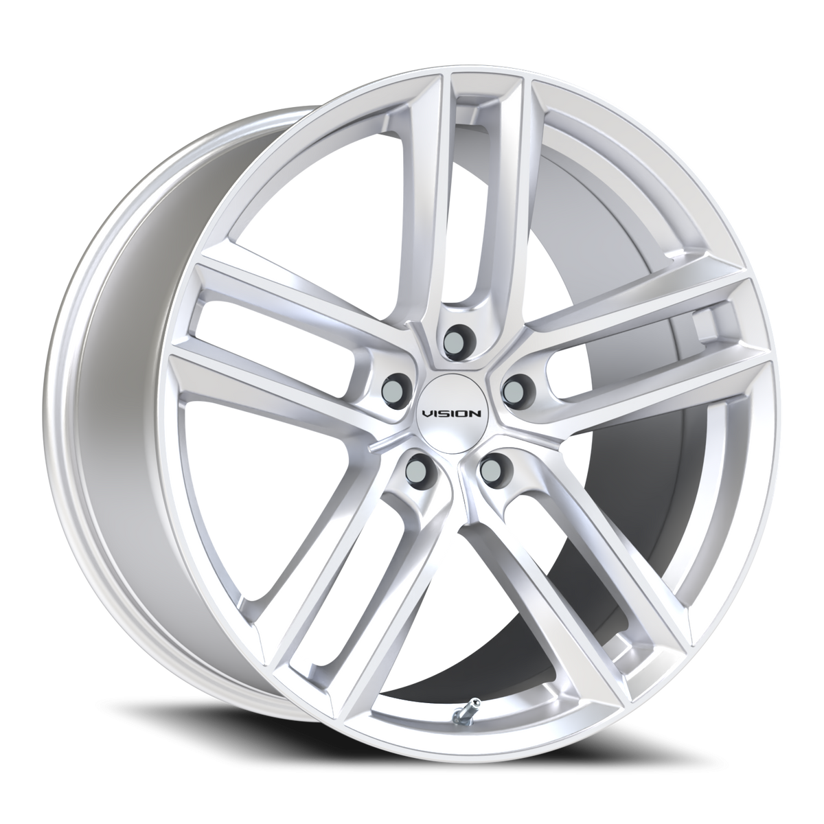 Vision Wheel 475V Hyper Silver 20x10.5 +42 5x114.3mm 73.1mm - Wheelwiz