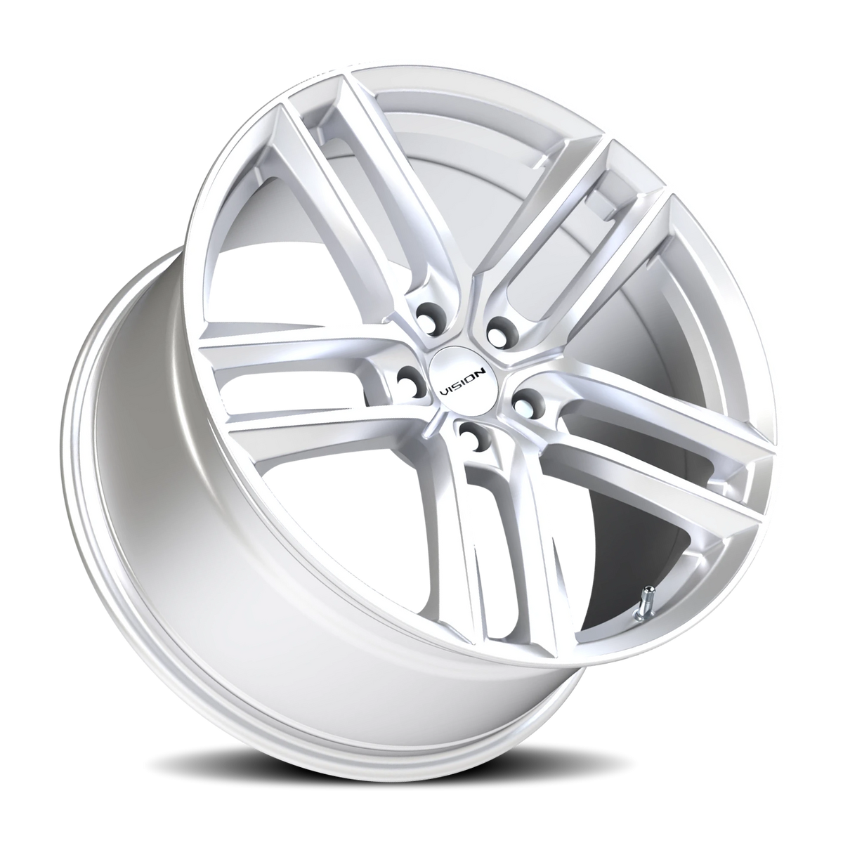 Vision Wheel 475V Hyper Silver 20x10.5 +42 5x114.3mm 73.1mm - Wheelwiz