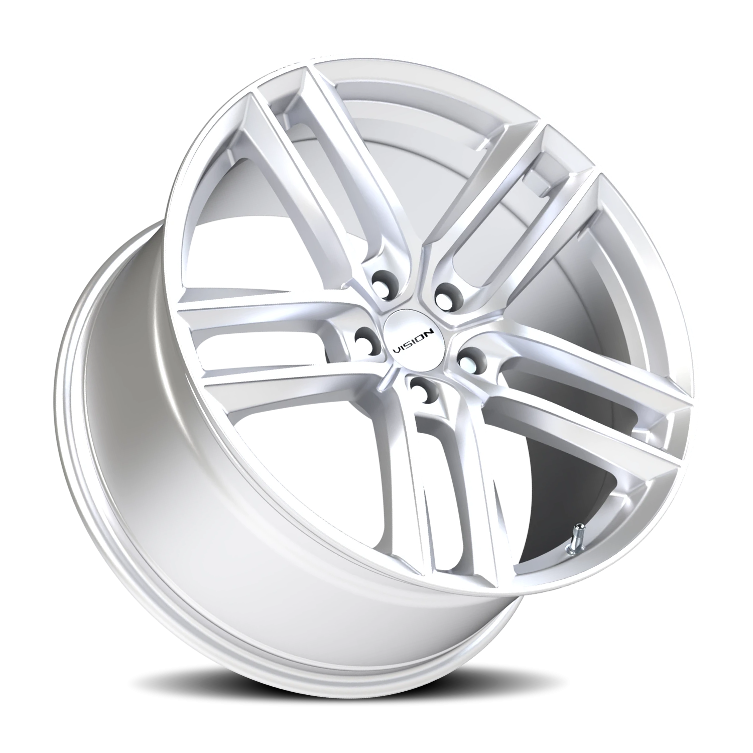 Vision Wheel 475V Hyper Silver 20x10.5 +42 5x114.3mm 73.1mm - Wheelwiz