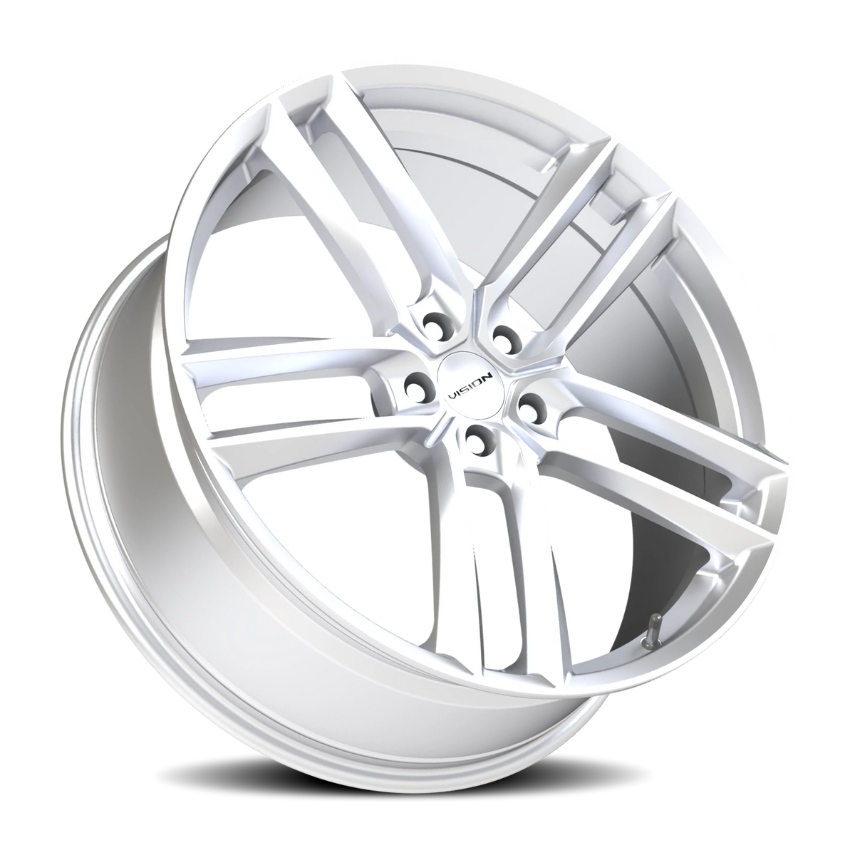Vision Wheel 475V Hyper Silver 22x9 +38 5x114.3mm 73.1mm - Wheelwiz