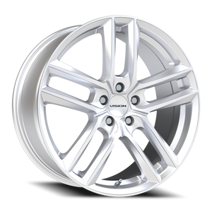 Vision Wheel 475V Hyper Silver 19x8.5 +35 5x114.3mm 73.1mm - Wheelwiz
