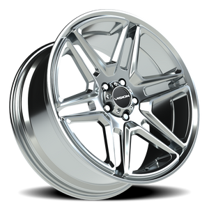 Vision Wheel 476 Chrome 20x9 +15 5x115mm 74.1mm - Wheelwiz