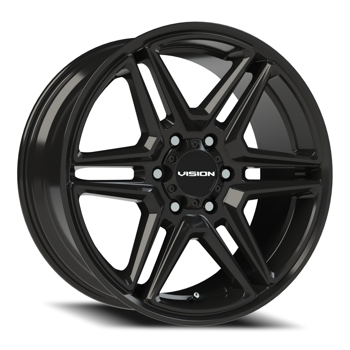 Vision Wheel 476 Gloss Black 20x9 +30 6x132mm 74.5mm - Wheelwiz