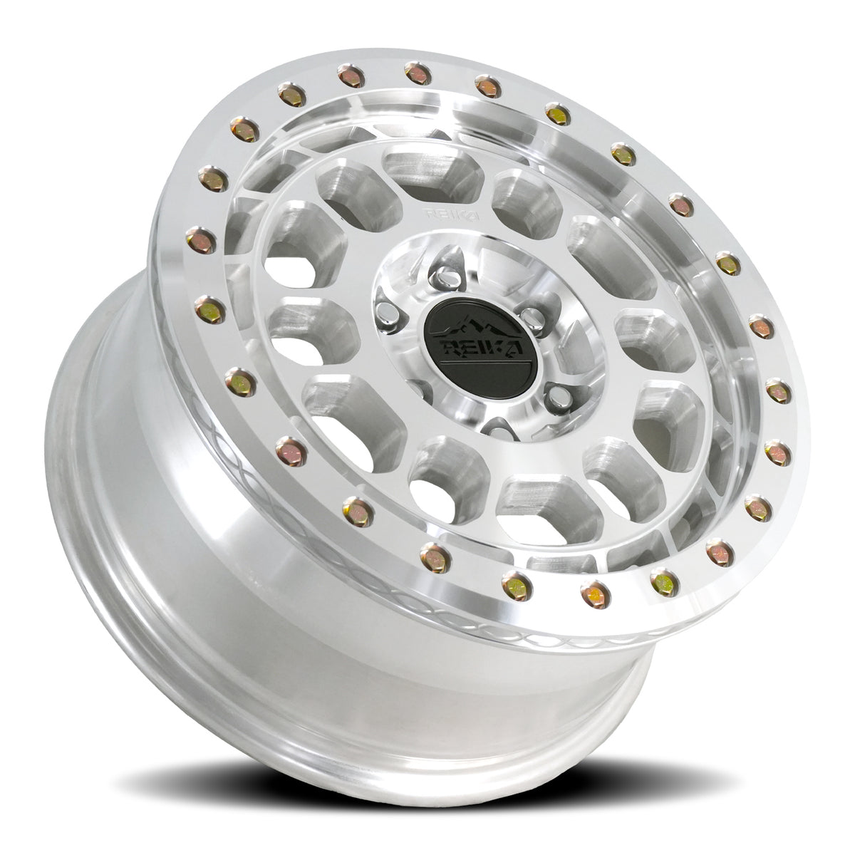 Reika R35 Machined 17x8 +30 6x130mm 84.1mm