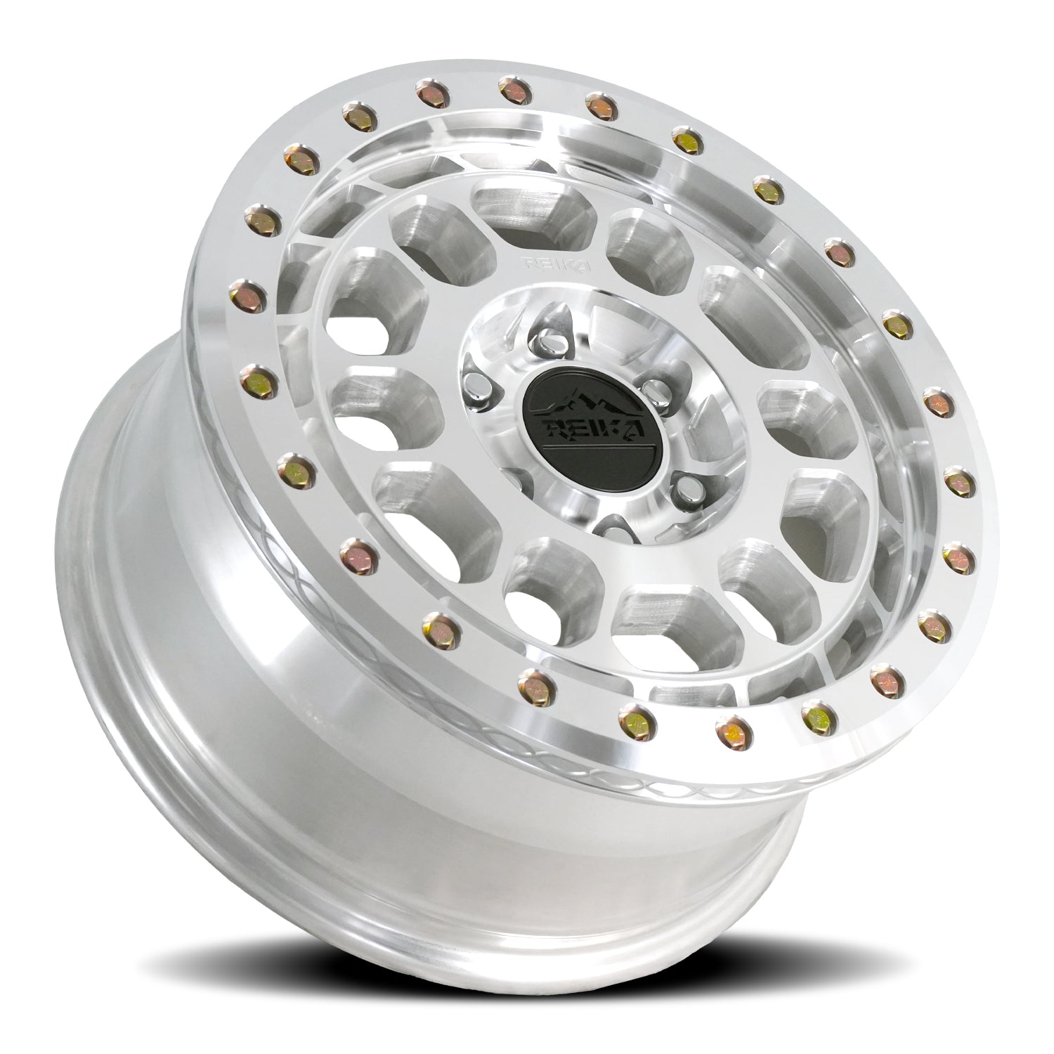 Reika R35 Machined 17x8 +30 6x130mm 84.1mm