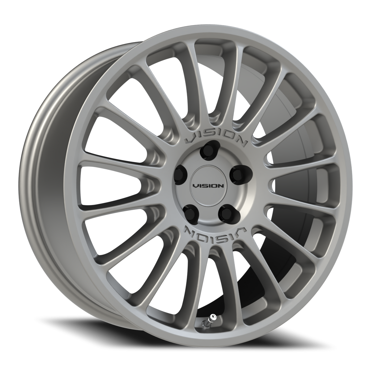 Vision Wheel 477 Graphite 17x8 +38 5x108mm 63.4mm - Wheelwiz