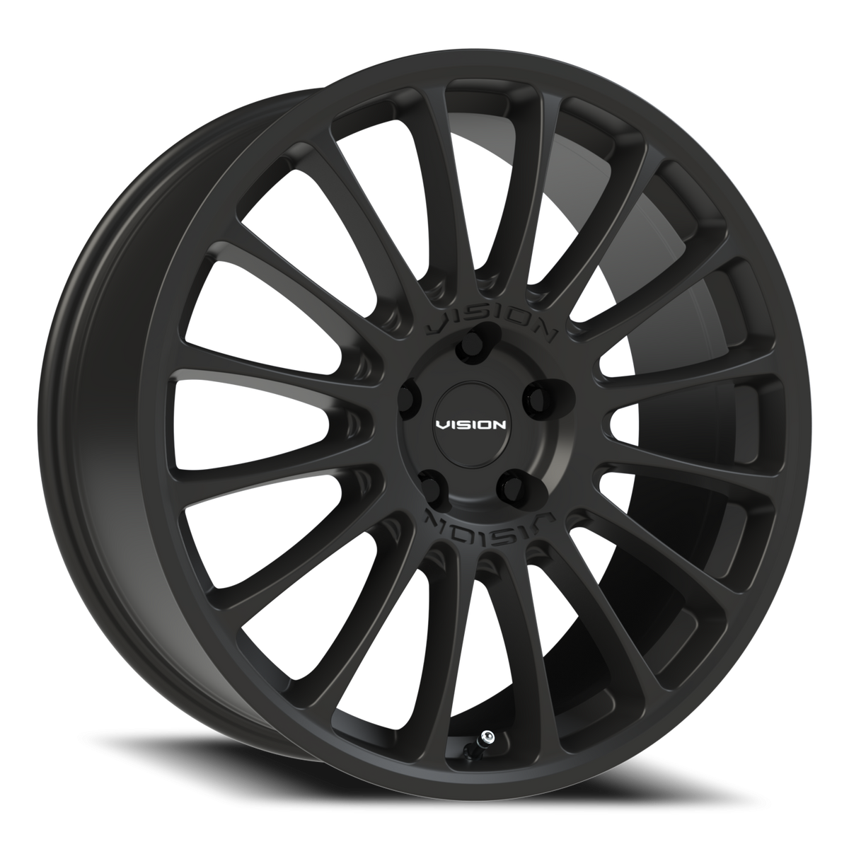 Vision Wheel 477 Satin Black 20x8.5 +35 5x114.3mm 73.1mm - Wheelwiz