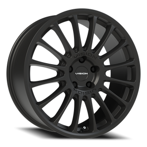 Vision Wheel 477 Satin Black 20x8.5 +35 5x114.3mm 73.1mm - Wheelwiz