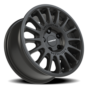 Vision Wheel 477 Satin Black 15x7 +38 5x108mm 63.4mm - Wheelwiz