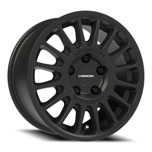 Vision Wheel 477 Satin Black 15x7 +38 5x112mm 73.1mm - Wheelwiz