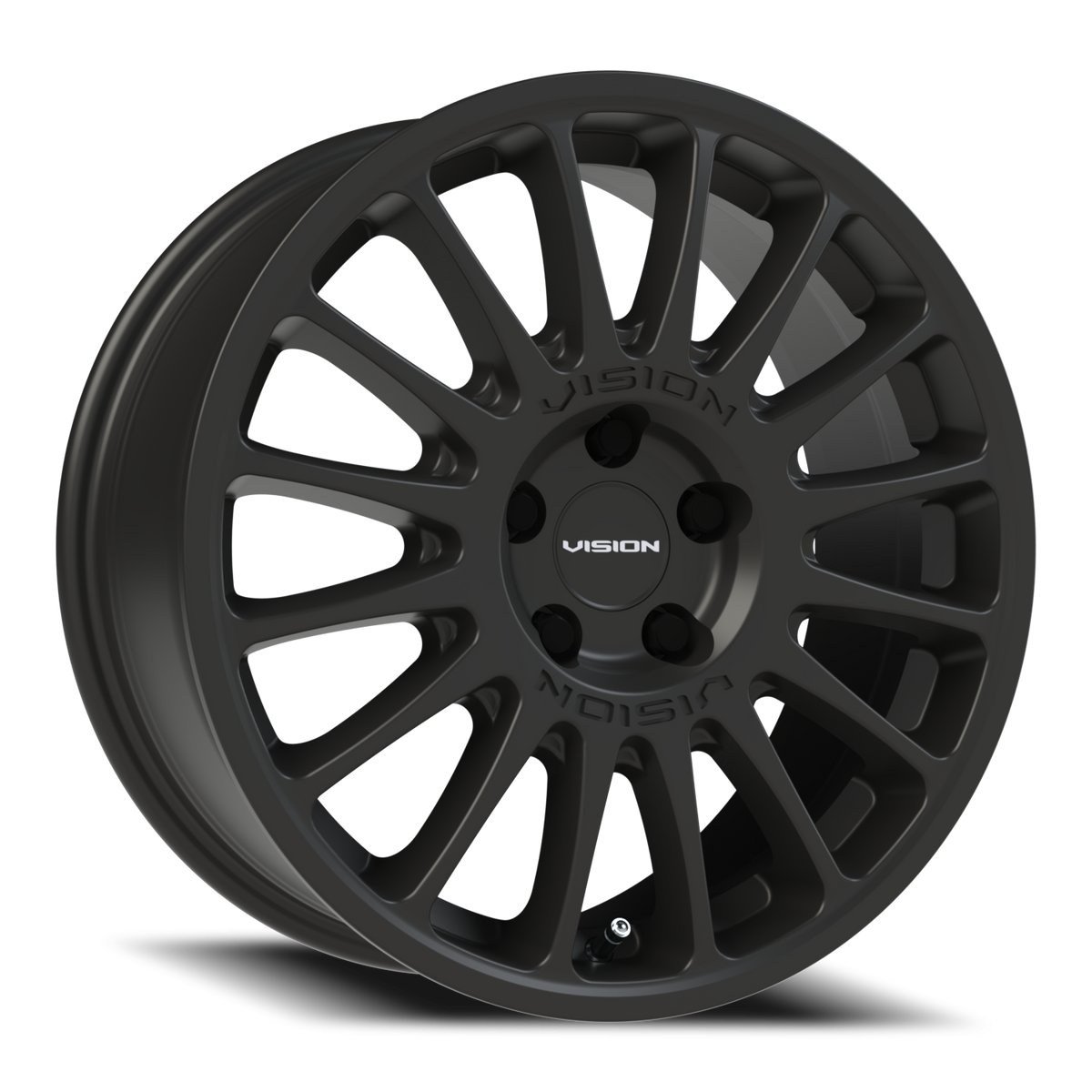 Vision Wheel 477 Satin Black 17x7 +38 5x114.3mm 73.1mm - Wheelwiz