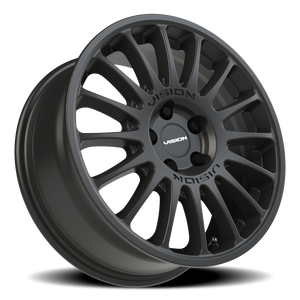 Vision Wheel 477 Satin Black 17x7 +38 5x114.3mm 73.1mm - Wheelwiz