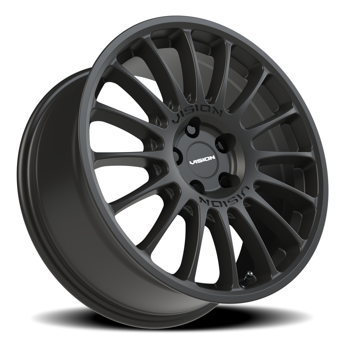 Vision Wheel 477 Satin Black 18x8 +38 5x110mm 72.1mm - Wheelwiz