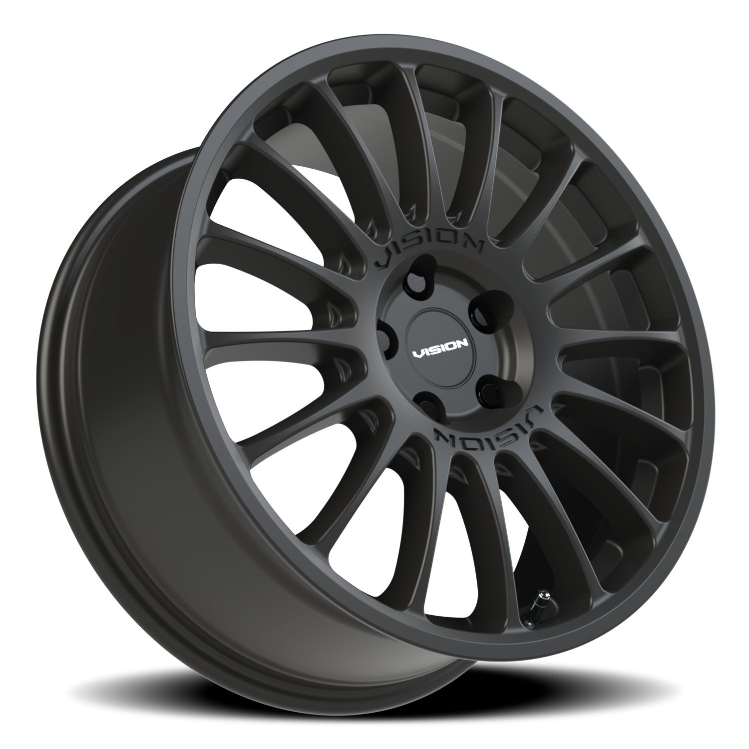 Vision Wheel 477 Satin Black 18x8 +38 5x110mm 72.1mm - Wheelwiz
