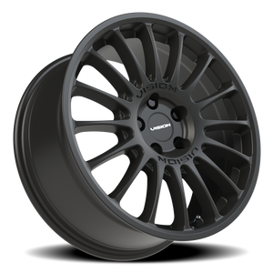 Vision Wheel 477 Satin Black 18x8 +38 5x110mm 72.1mm - Wheelwiz