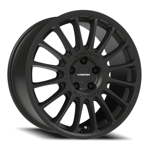 Vision Wheel 477 Satin Black 18x8 +38 5x112mm 73.1mm - Wheelwiz