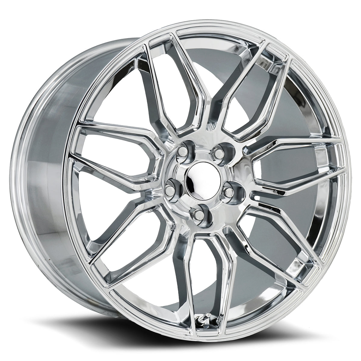 Factory Reproductions FR 401 Chrome 20x11 +52 5x120mm 66.9mm