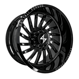 Sentali Forged SF-1 Gloss Black Milled 26x14 -76 5x139.7mm 0mm - WheelWiz