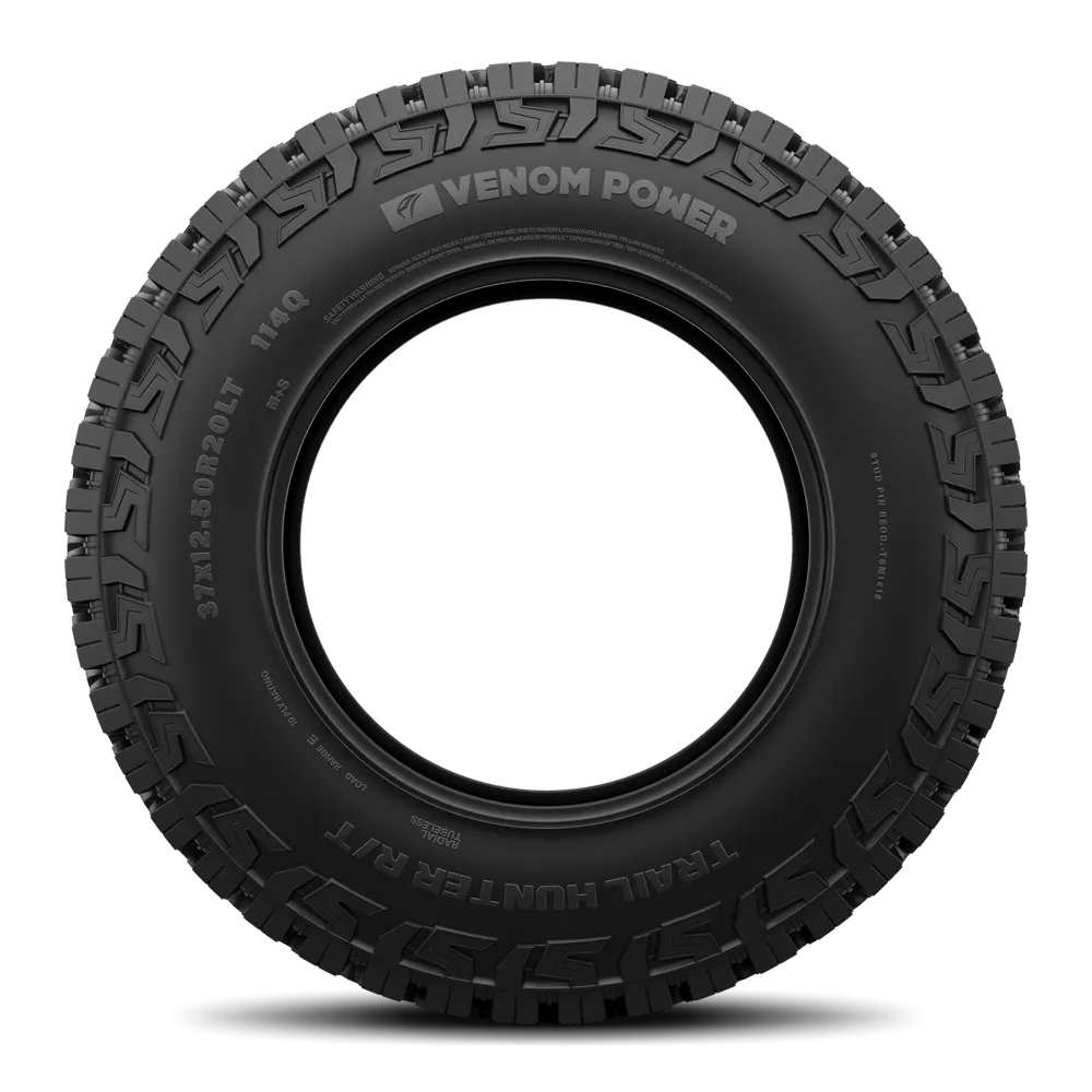 Venom Power TRAIL HUNTER R/T 37X12.50R20 STUDDABLE - Wheelwiz