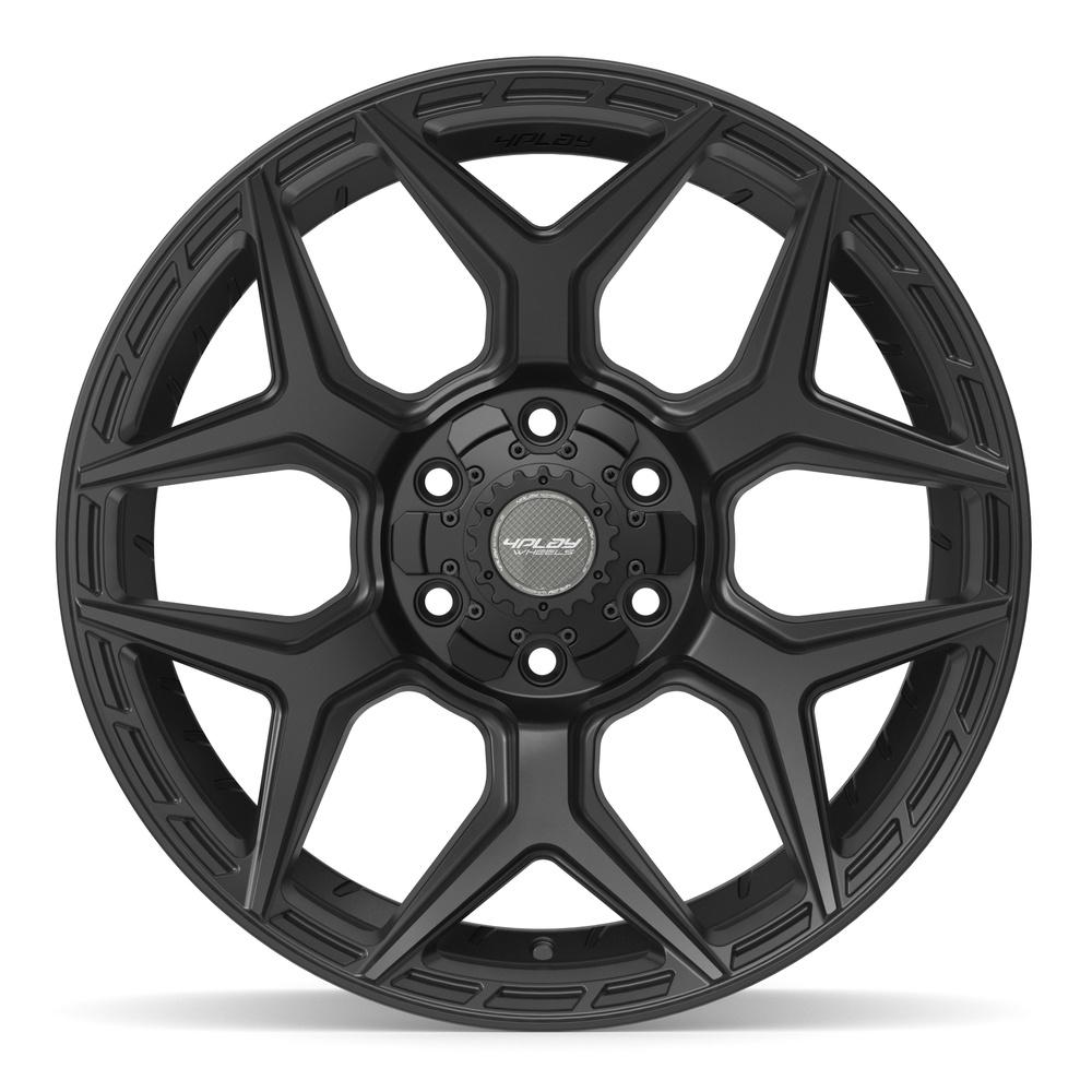 4Play 4P06 Satin Black 20x9 0 6x135|6x139.7mm 106.1mm - Wheelwiz