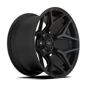 4Play Gen3 4P06 Matte Black 20x9.0 0 6x139.7|6x135mm 106.1mm