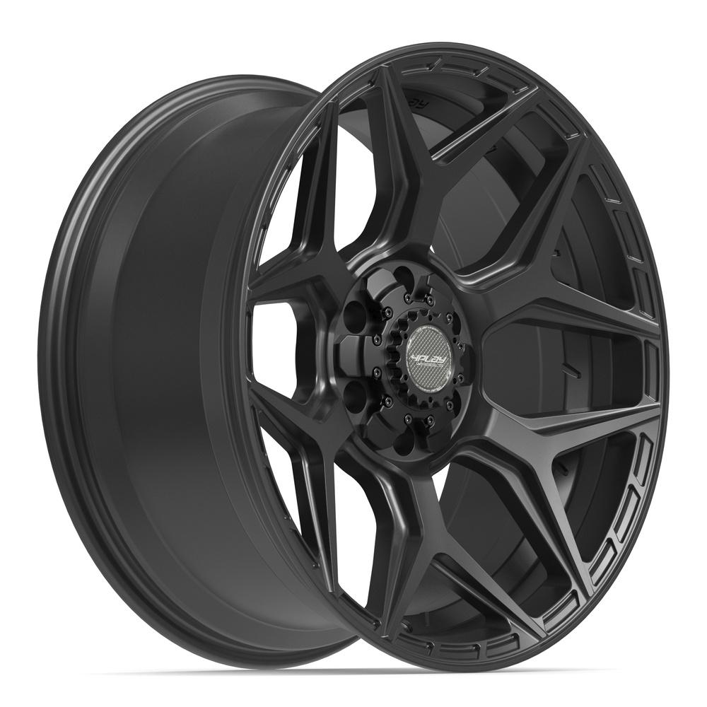 4Play 4P06 Satin Black 20x9 0 6x135|6x139.7mm 106.1mm - Wheelwiz