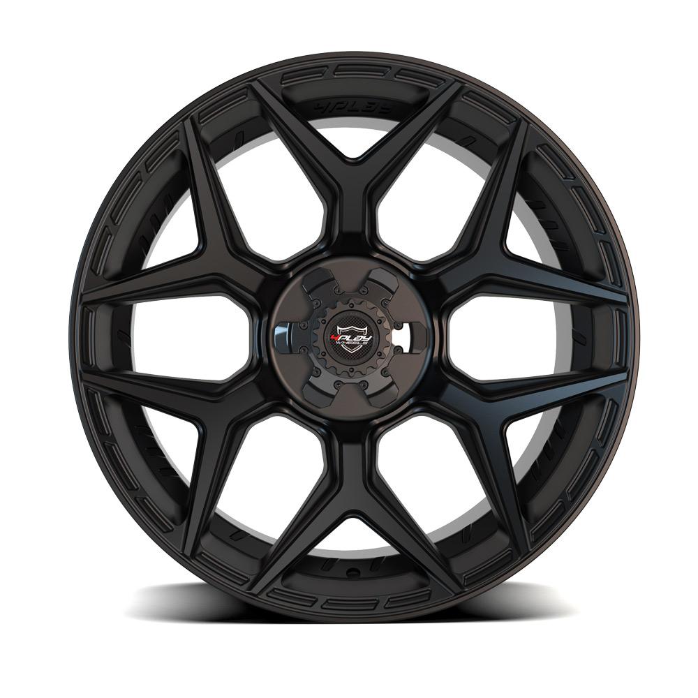 4Play Gen3 4P06 Matte Black 20x10.0 -18 6x139.7;6x135mm 106.1mm