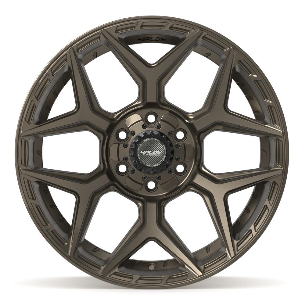 4Play 4P06 Satin Bronze 20x10 -18 6x135|6x139.7mm 106.1mm - Wheelwiz