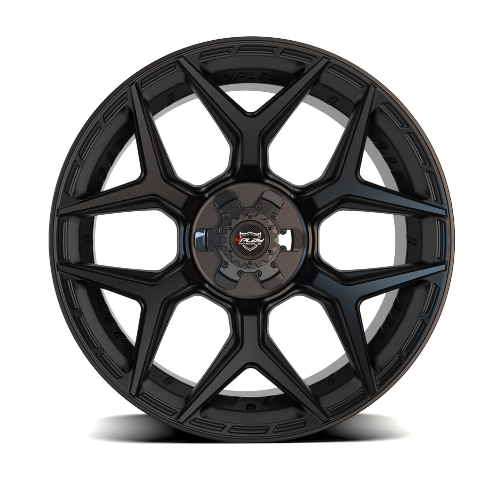 4Play Gen3 4P06 Matte Black 22x9.0 +12 6x139.7;6x135mm 106.1mm