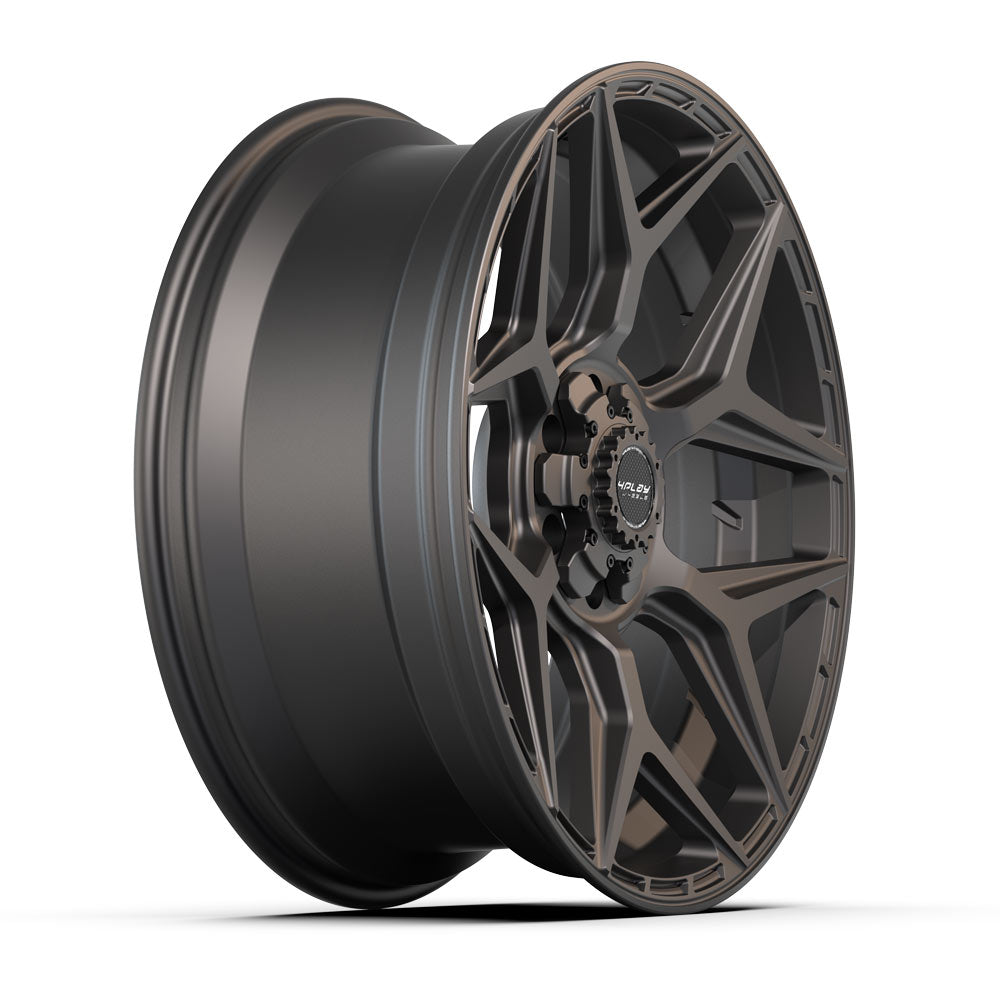 4Play Gen3 4P06 Matte Black 22x9.0 +12 6x139.7|6x135mm 106.1mm - Wheelwiz