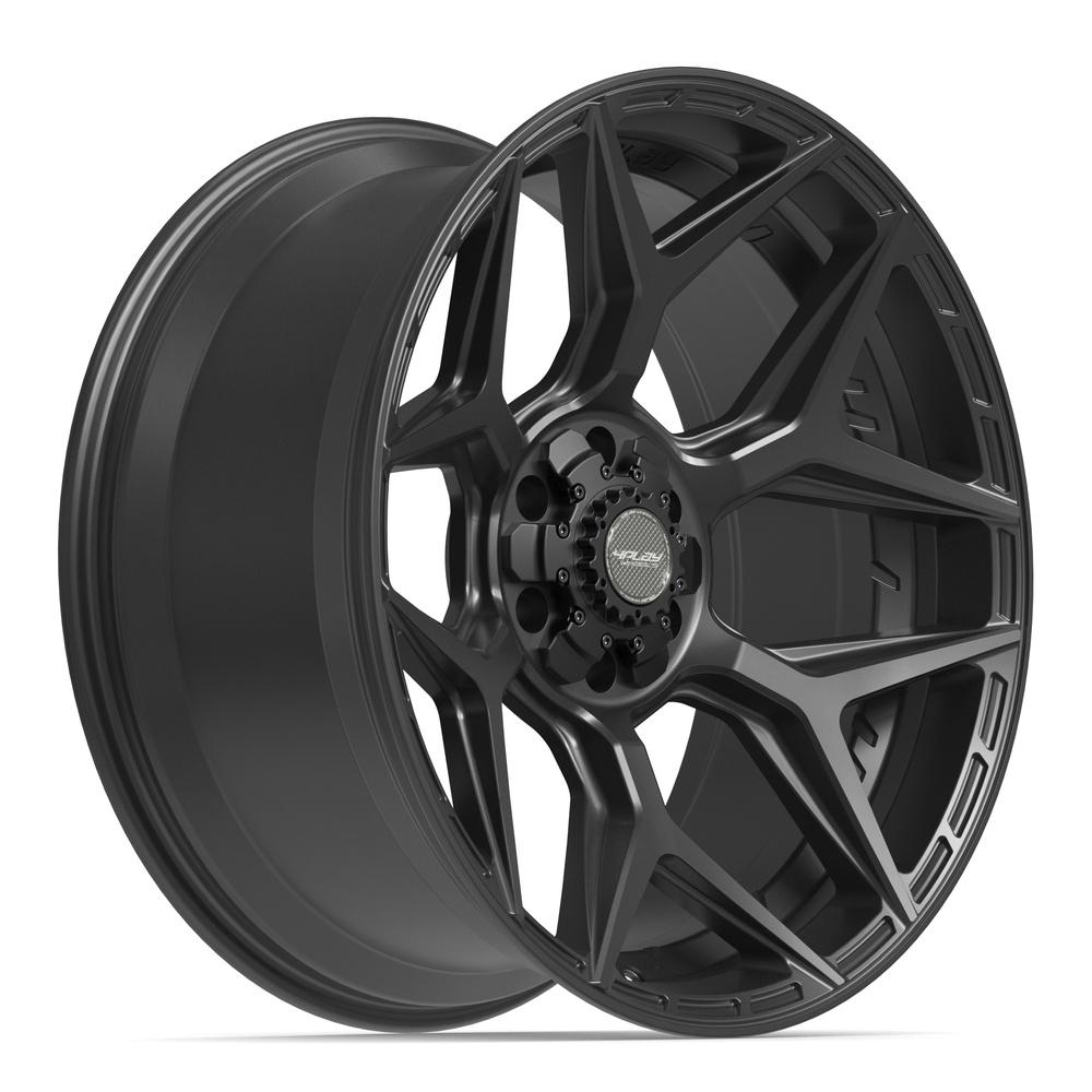4Play 4P06 Satin Black 22x10 -18 6x135|6x139.7mm 106.1mm - Wheelwiz