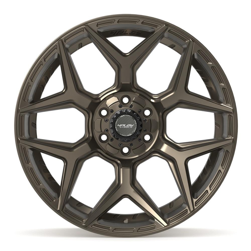 4Play 4P06 Satin Bronze 22x10 -18 6x135|6x139.7mm 106.1mm - Wheelwiz