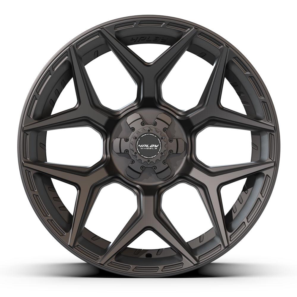 4Play Gen3 4P06 Matte Black 22x12.0 -44 6x139.7|6x135mm 106.1mm - Wheelwiz