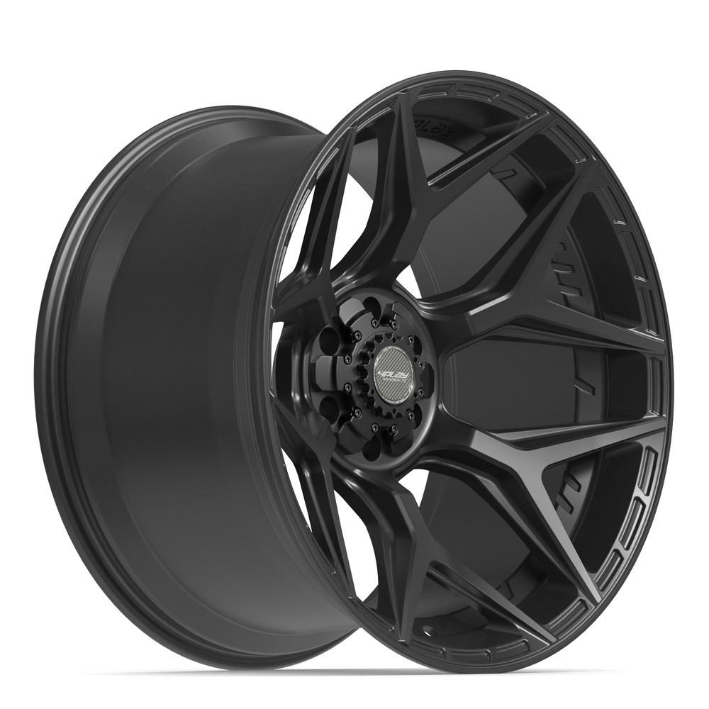 4Play 4P06 Satin Black 22x12 -44 6x135|6x139.7mm 106.1mm - Wheelwiz