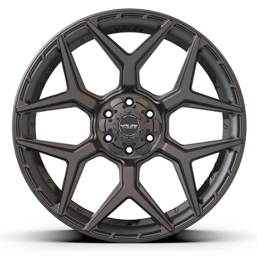 4Play Gen3 4P06 Matte Black 24x10.0 +18 6x139.7|6x135mm 106.1mm